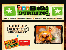 Tablet Screenshot of bigcityburrito.com